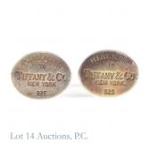 Tiffany & Co. Sterling Silver Cufflinks