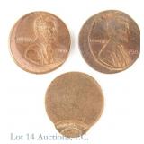 US Lincoln Cent Error Coins (3)