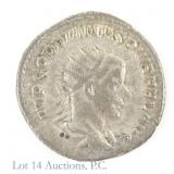 (241 CE) Roman Billon Anton Coin (XF)