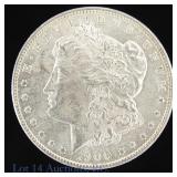 1900-O US Silver Morgan Dollar (*Decent Luster)
