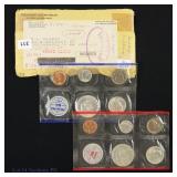 1960 P,D US 90%-Silver Unc. 10-Coin Mint Set