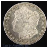 1882-S US Silver Morgan Dollar (*Toned P/L)