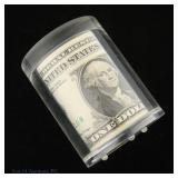 1985 US $1 FRN 100-Roll in Holder (CU)