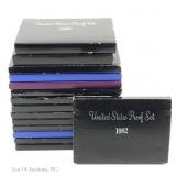 1973s - 1984s U.S. Mint Clad Proof Sets (15)