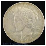 1934-D US Silver Peace Dollar (*XF)