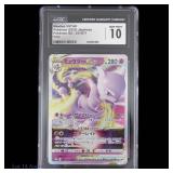 Graded Pokemon Card, Japanese Mewtwo CGC 10