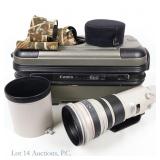 Canon EF 500mm f/4 L IS USM Lens In Original Trunk