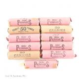 1910 - 1919 Lincoln Wheat Cent (Approx. 550)