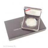 1989-S US Silver Proof Congress Comm $1 (OGP)