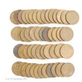 US Lincoln Wheat Cents (Approx. 50)