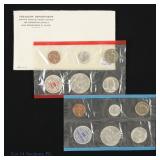 1962 P,D US 90%-Silver Unc. 10-Coin Mint Set