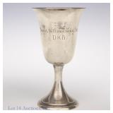 Sterling Silver Trophy Goblet / Cup