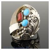 Sterling Silver Navajo Style Ring