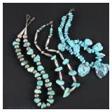 Turquoise and Sterling Necklaces (3)