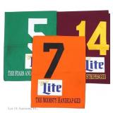 3 Grade III Thoroughbred Saddle Towels