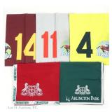 5 Arlington Park Race Track Saddle Towels