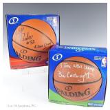 90s Bulls Signed Basketballs Perdue, Cartwright, 2