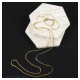 Long 14k Yellow Gold Chain