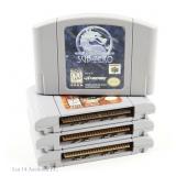 Nintendo 64 N64 Game Cartridges (4)