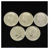 1976-S US Silver Prf Kennedy 50c *CAMEO Proof, 5