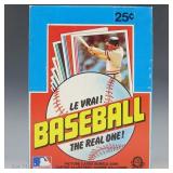 1982 O-Pee-Chee Baseball Cards Wax Pack Box