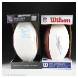 Tillman, Miller (PSA) Signed Footballs