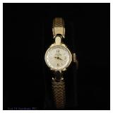Lady Elgin 10K Plated Mechanical Watch In Box