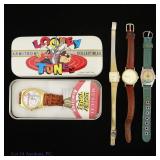 Mickey Mouse, Cinderella & Looney Tunes Watches
