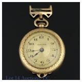 14K YG Esprit Swiss Hand Wound Watch