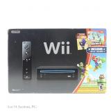 Nintendo Wii Black Console *Complete In Box T&W