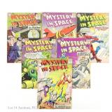 Mystery in Space #50-55, KEY DC (6)