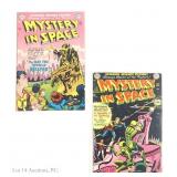 Mystery in Space #3 & 6, 10 c. DC (2)