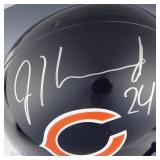 Bears Jordan Howard Signed FS Helmet JSA COA