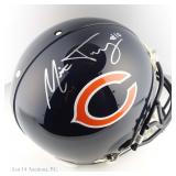 Bears Mitch Trubisky Signed FS Helmet PSA COA