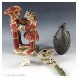 Various Ceramic Art Pieces