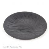 Lalique Algues Noir Black Dinner Plate