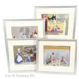 60s/70s Framed Advertising Animation Cells (4)