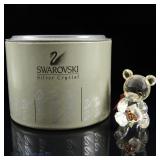 Swarovski Kris Bear With Honey Pot 213068 Figurine