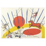Alexander Calder "Circus" Artist Proof Lithograph