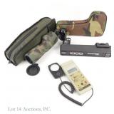 Spotting Scope, Light Meter, Range Finder