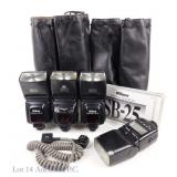 Nikon Speedlight Two (2) SB-25 And Two (2) SB-26