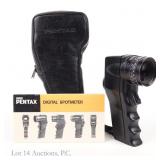 Asahi Pentax Digital Spotmeter With Case & Manual