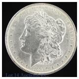 1891 (P) US Silver Morgan Dollar (*BU)