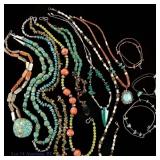 Vintage Beaded Necklaces (Turquoise & More)