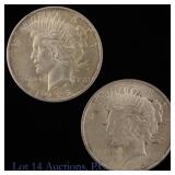 1922 (P) US 90%-Silver Peace $1 (*CH BU), 2