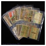 1800s Soapine Chromolithograph Trading Cards