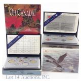 1996 - 1997 Canada Proof & Unc Coin Sets (5)