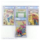 GCG Graded Spider-Man Comics, Key MARVEL (4)
