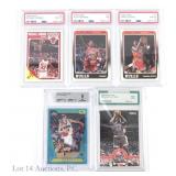 Graded Basketball Cards (5)