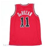 DeMar DeRozan Signed Bulls Repl Jersey (Beckett)